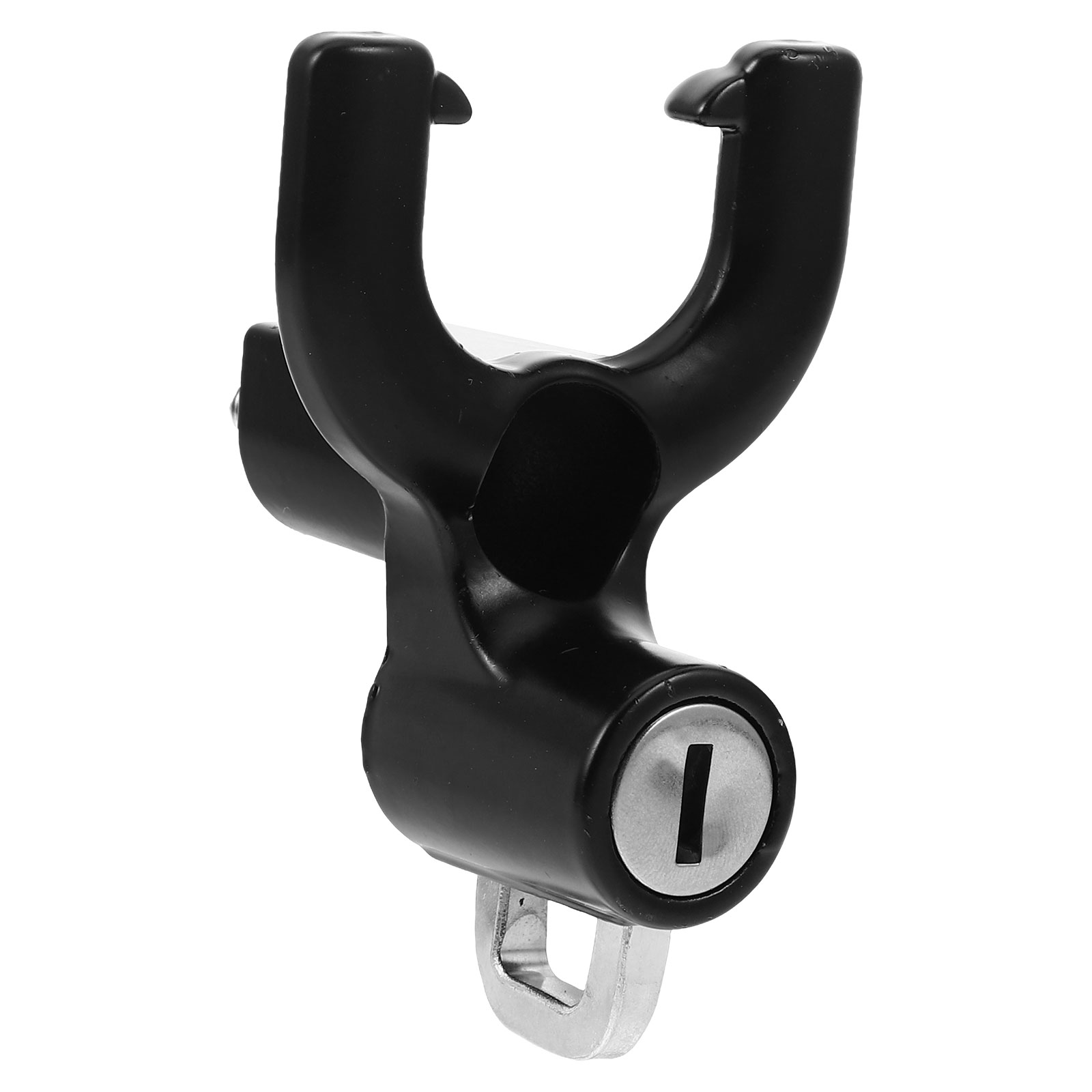 Worgeous 1 Set Motorcycle Helmet Lock and Handlebar Lock Anti Theft for ATVs Bikes and Electric Vehicles